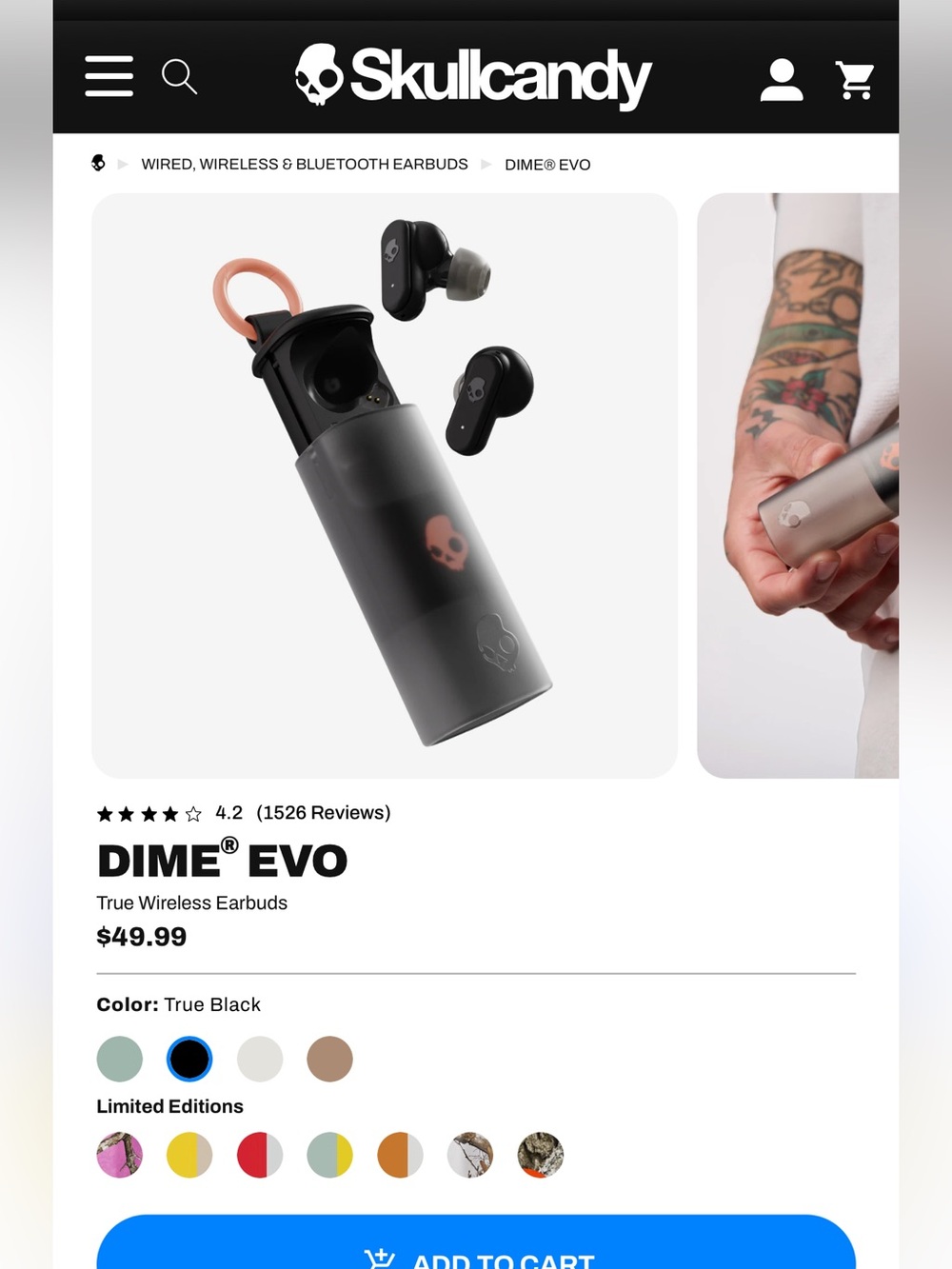 Skullcandy Dime Evo